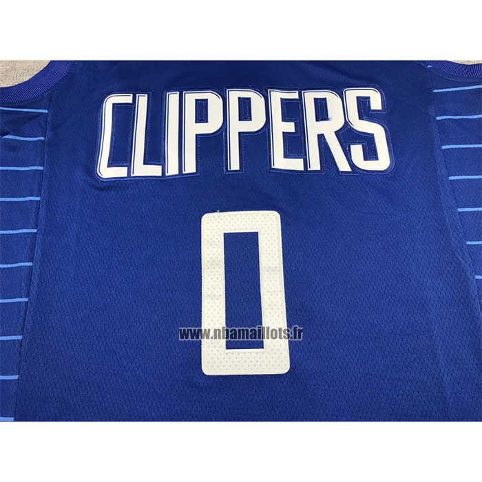 Maillot Los Angeles Clippers Russell Westbrook NO 0 Icon 2022-23 Bleu